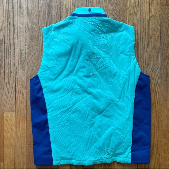 Holderness & Bourne The King Golf Vest Blue Size XL NWT - Picture 4 of 8